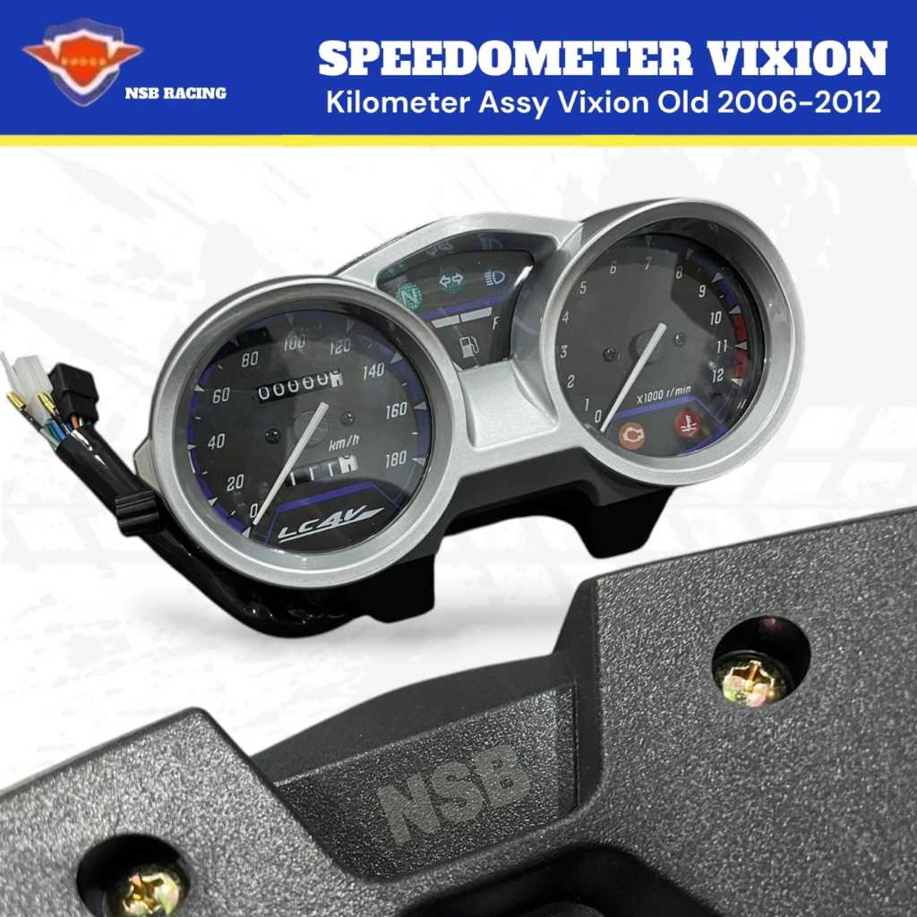 SPEEDOMETER KILOMETER ASSY PNP VIXION OLD VIXION 2006-2012