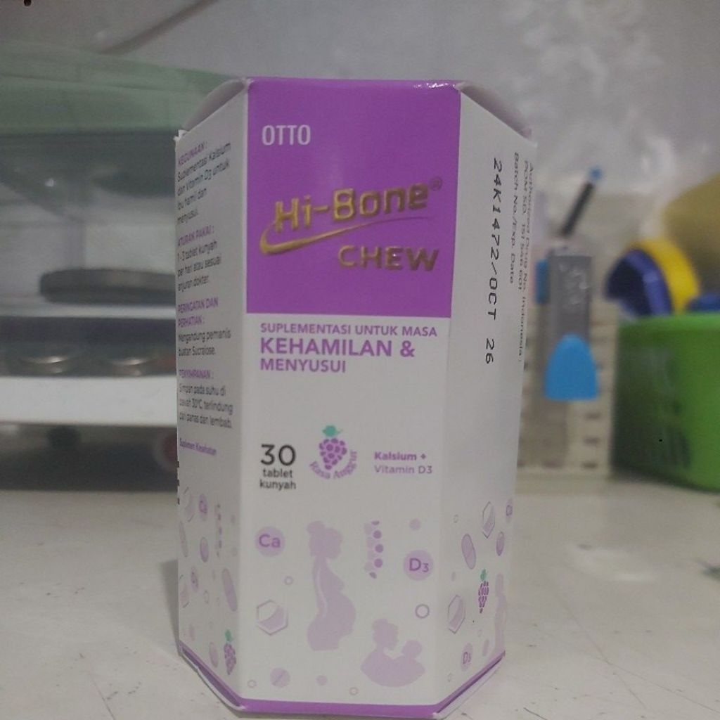 HIBONE TABLET KUNYAH ISI 30