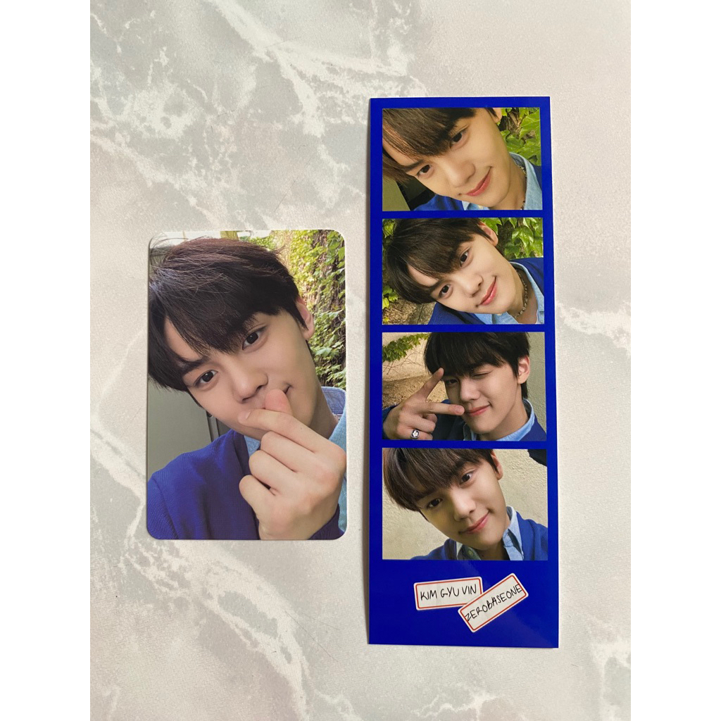PHOTOCARD GYUVIN ZB1 OFFICIAL FANCLUB KIT