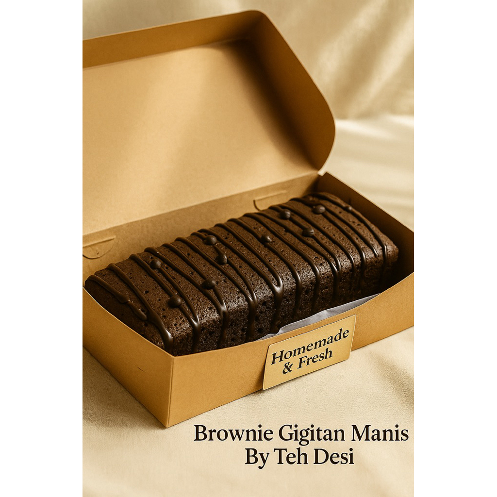 

Brownie Cokelat Lembut – Brownie Gigitan Manis