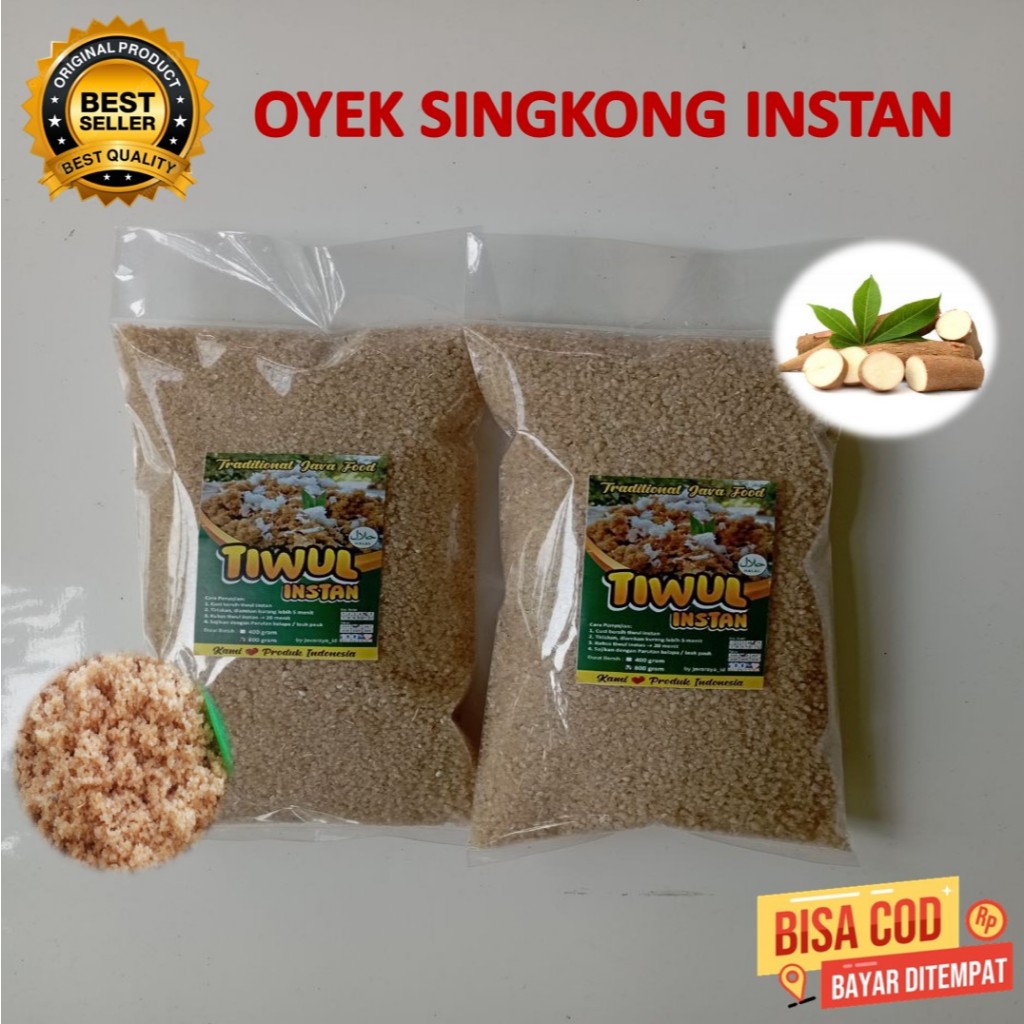 

Oyek Tiwul Singkong Tiwul Instan Kering Rendah Kalori