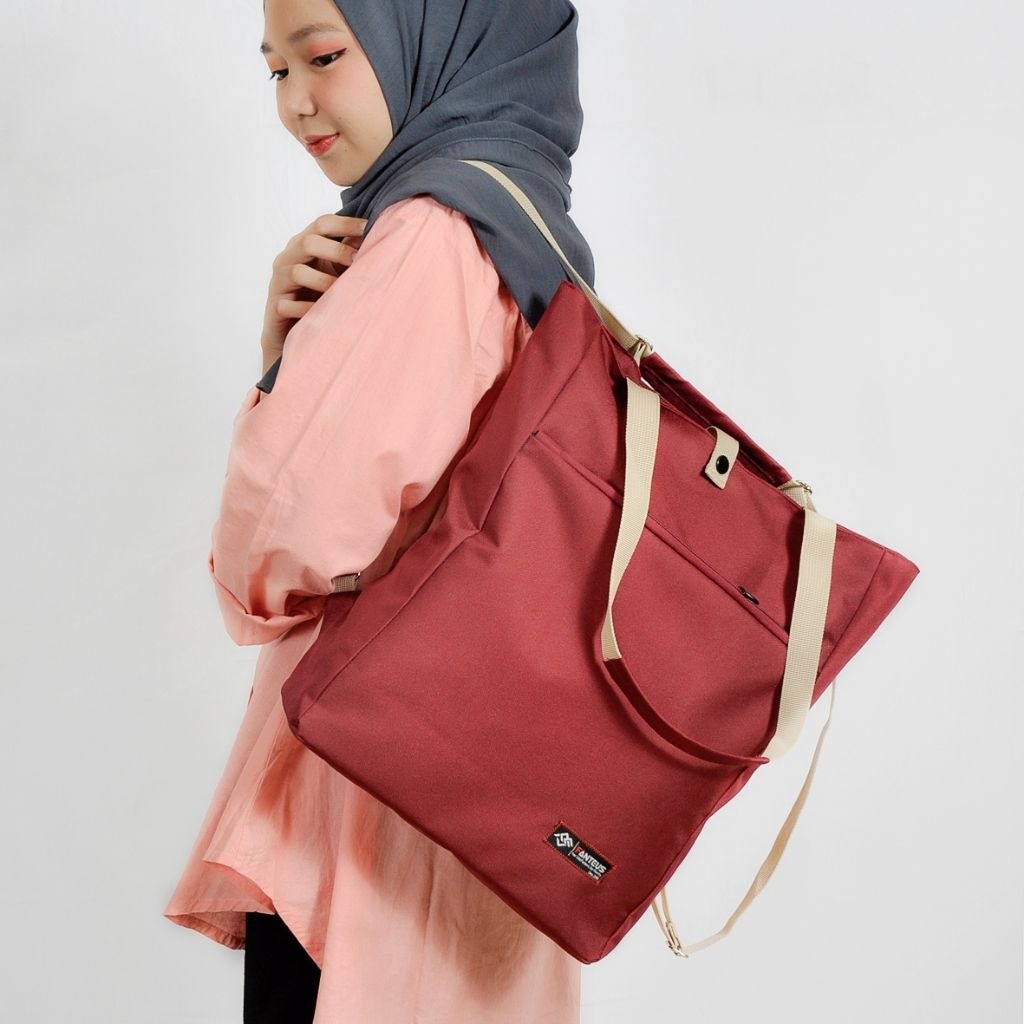 Totebag Backpack Fanteus Totepack Tepirus Multyfungsi