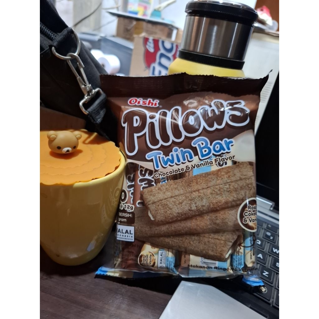 

OISHI TWINS BAR PILLOWS 12 GRAM 10 BUNGKUS