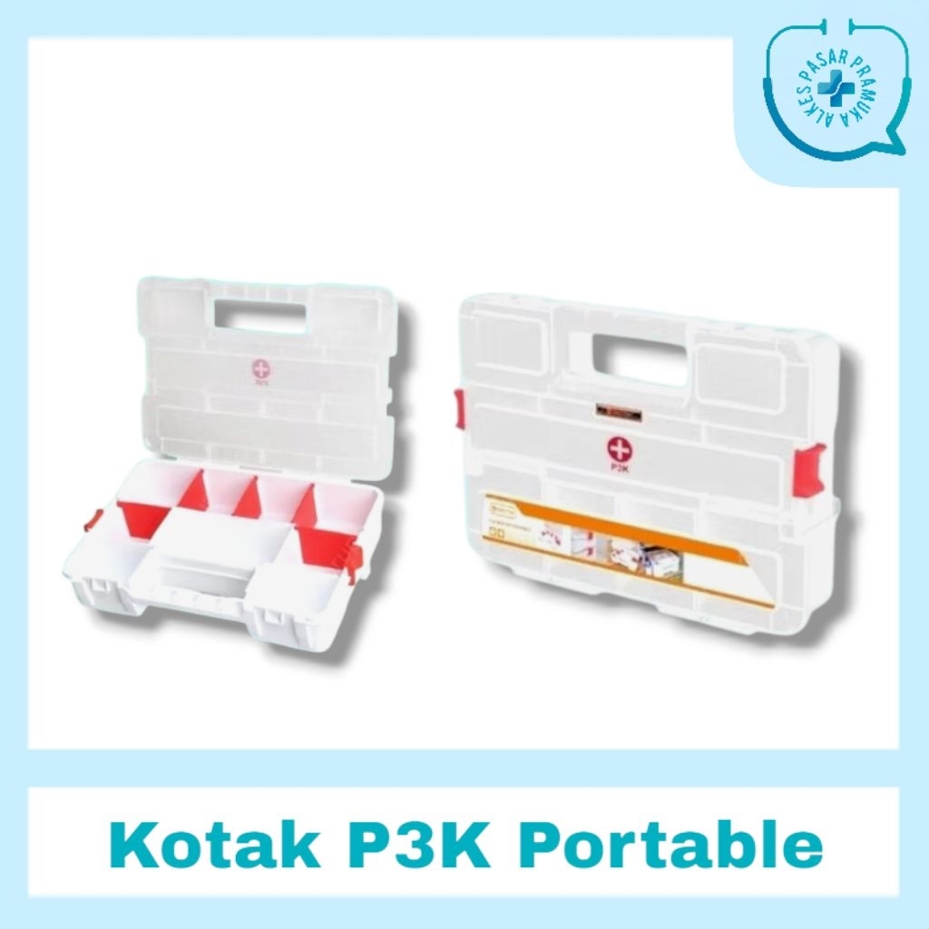 Kotak P3K Portable  Kotak Obat   Kotak Pertolongan Pertama