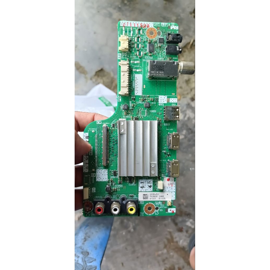 mb mainboard rv led sharp sharp 2t-c50ad1i 2T-C50AD1I ORIGINAL