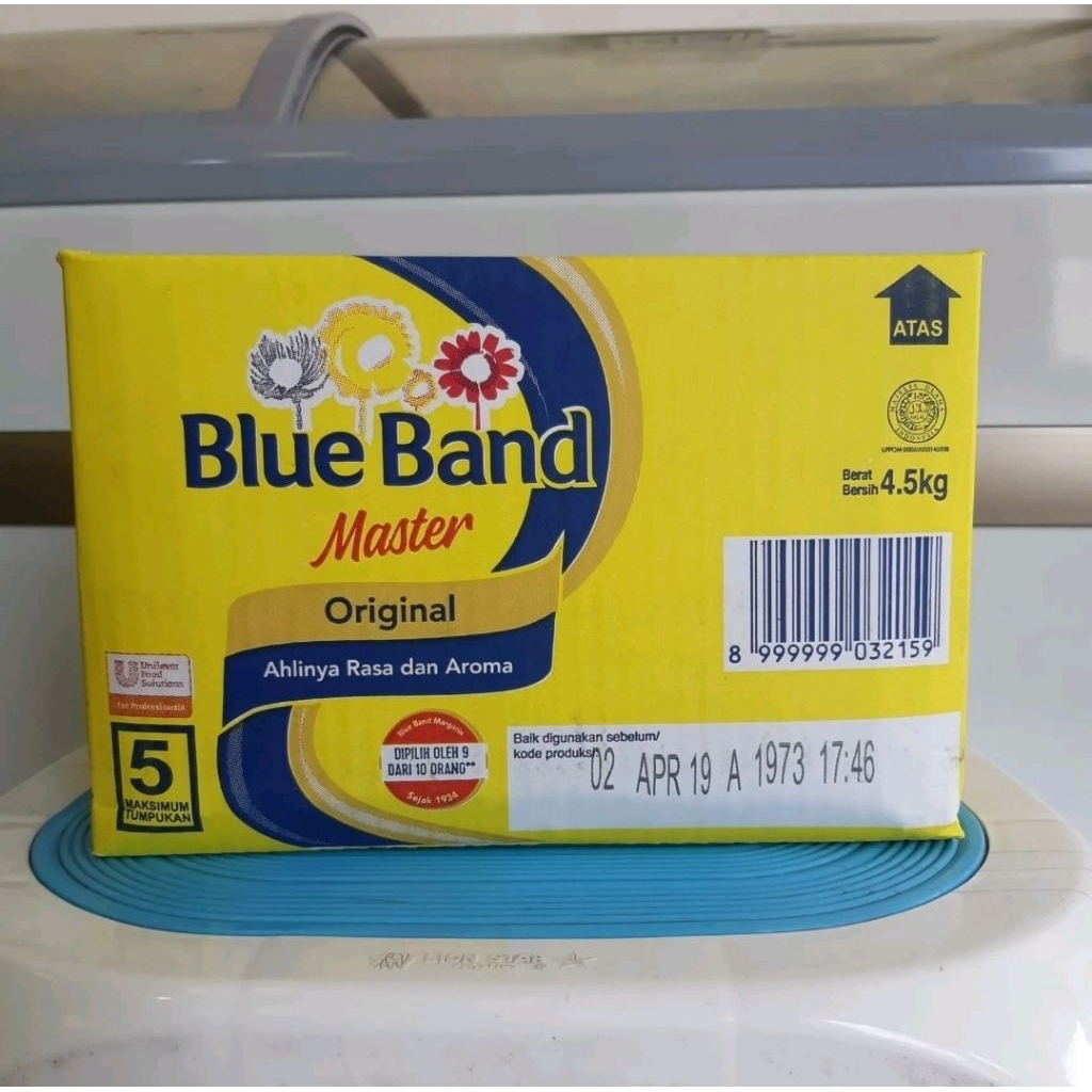 

mentega blueband master 4,5kg