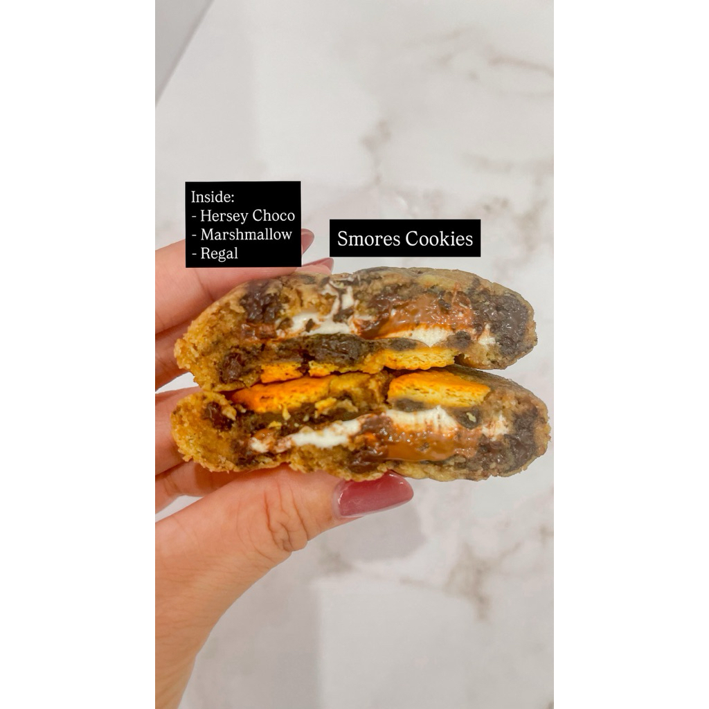 

Smores Soft Cookies (Hersey,Marshmallow,Regal)