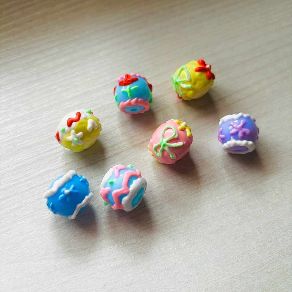 manik manik 16 mm beads painting