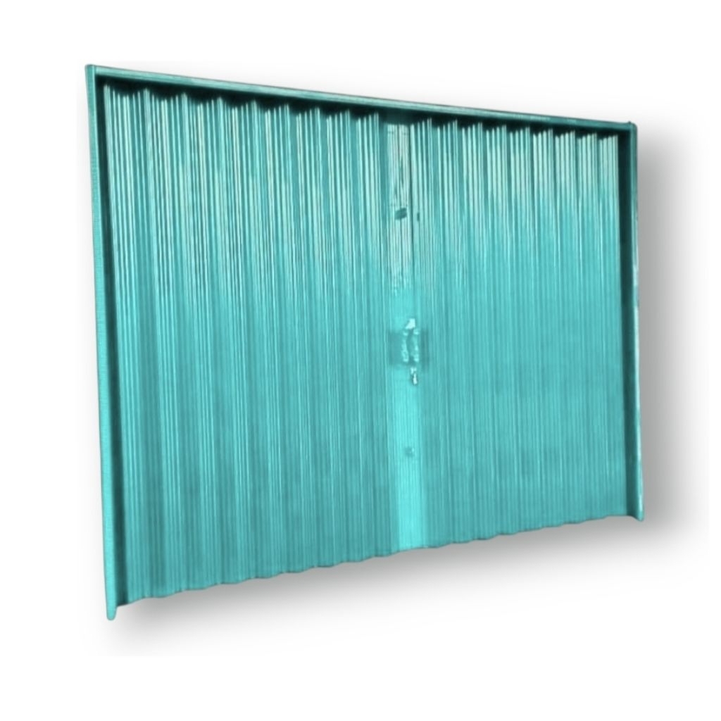 PINTU folding gate warung. PINTU lipat baja pintu ruko.