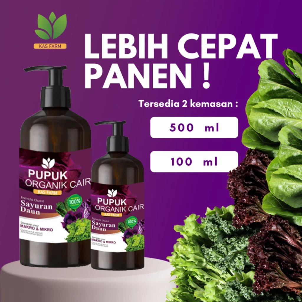 KASFARM-PUPUK ORGANIK CAIR / PUPUK UNTUK SAYURAN
