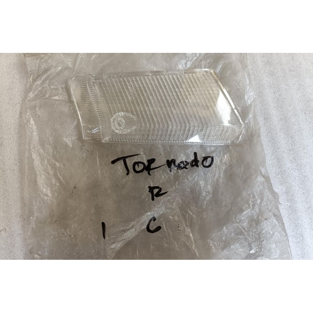 Mika sein depan satria lumba tornado bagian kanan bening original baru KGD