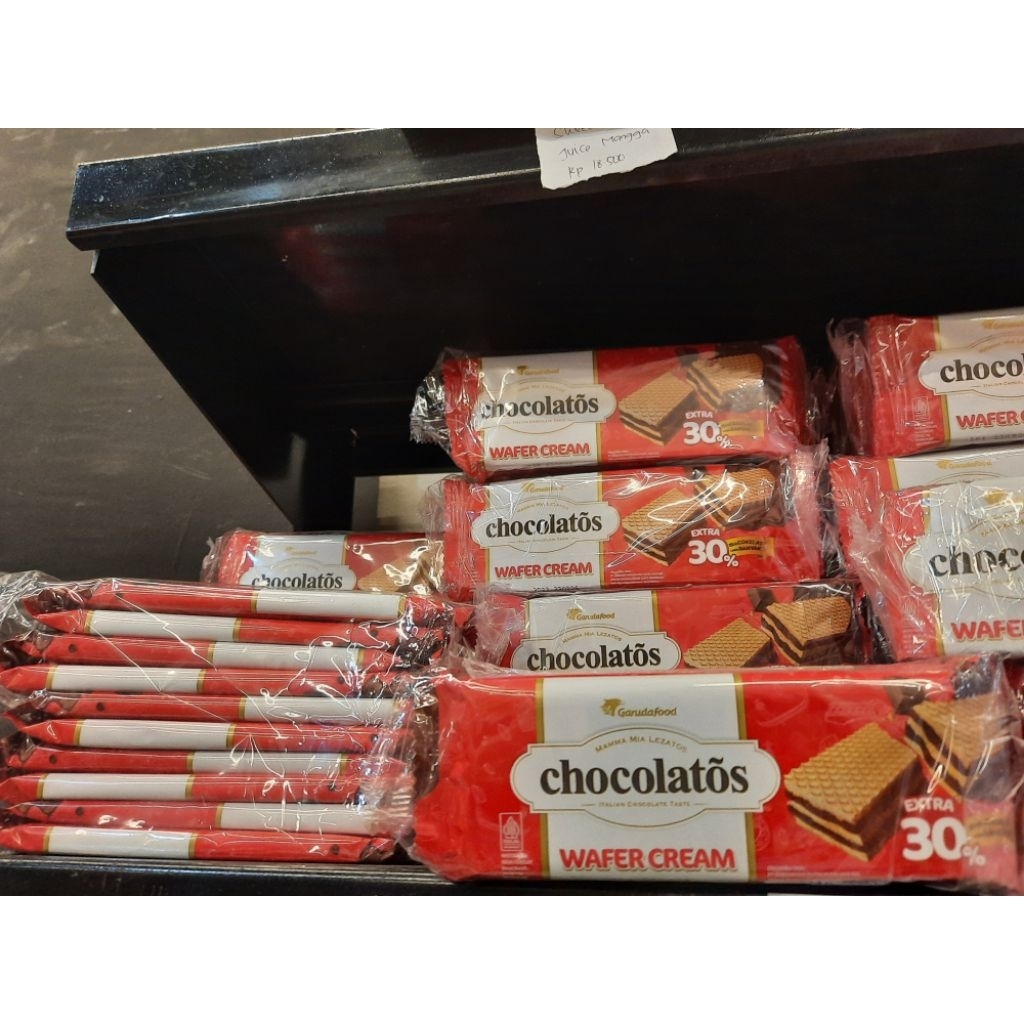 

CHOCOLATOS WAFER CREAM ORIGINAL 10PACKX21.5g