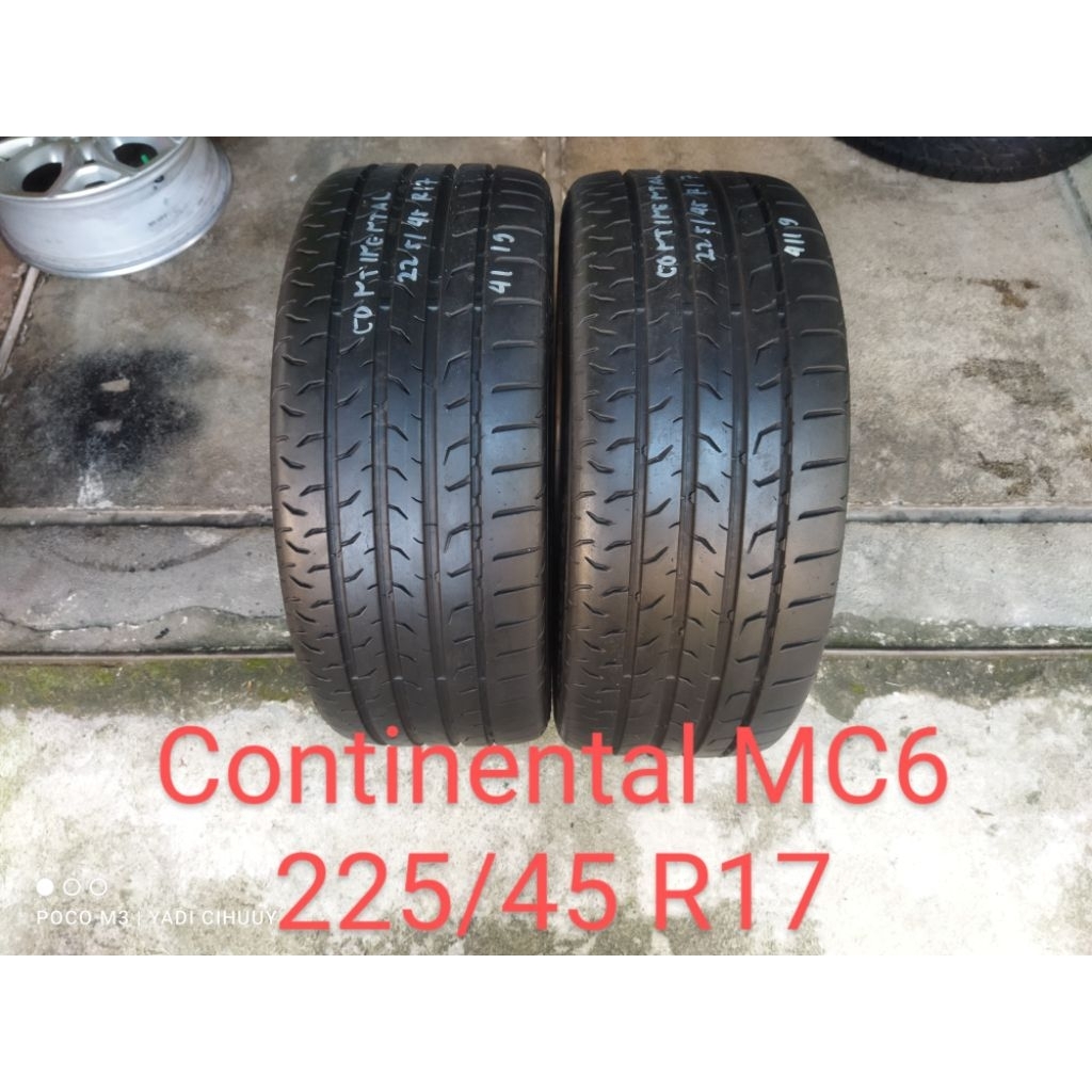 Ban Continental MC6 225/45 R17 Mercy Bmw Sedan
