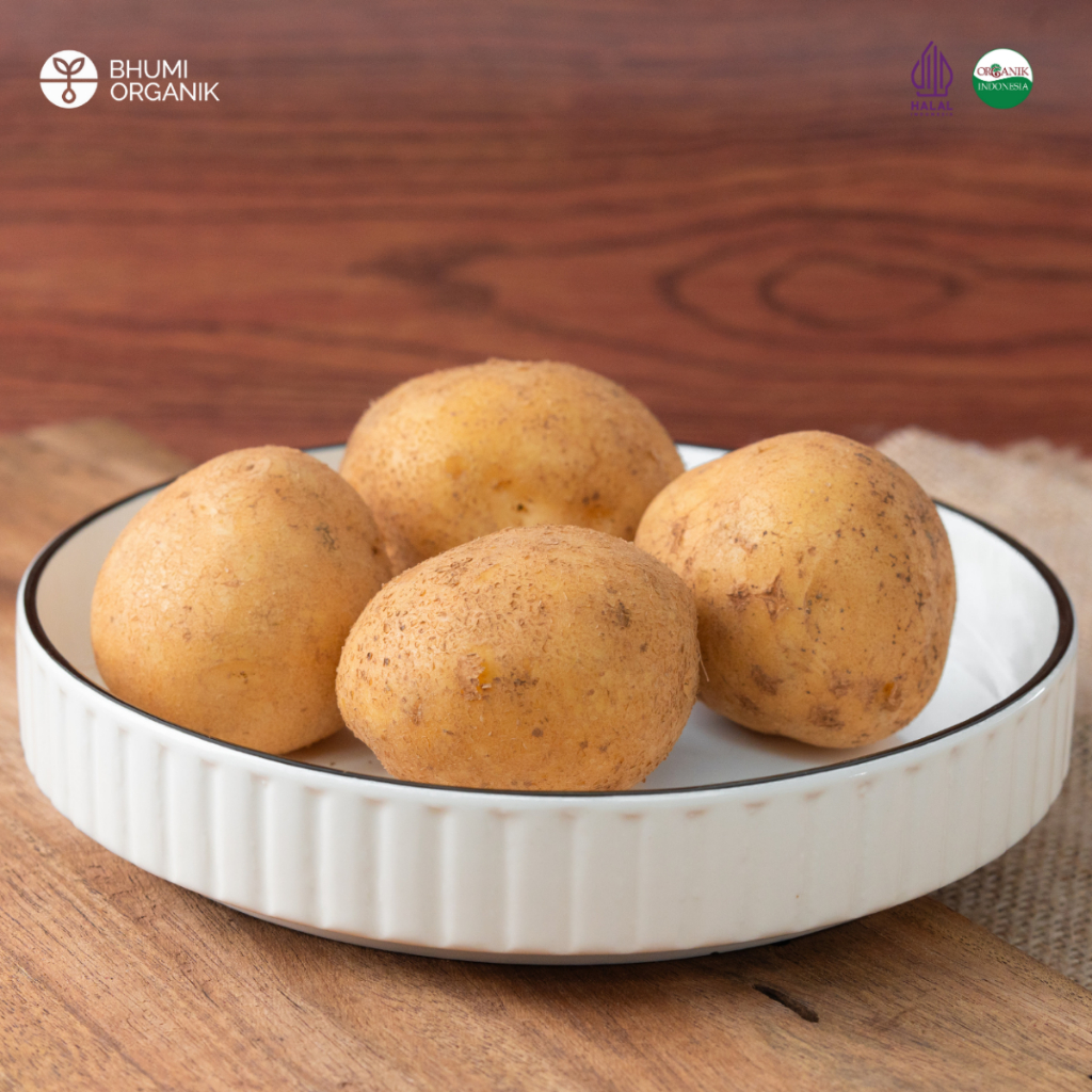 

Kentang Organik 500 gram - Ceritanik / Bhumi Organik - Potato Organic - Sayur Organik Murah - Sayur Organik Sehat - Sayur Organik Premium