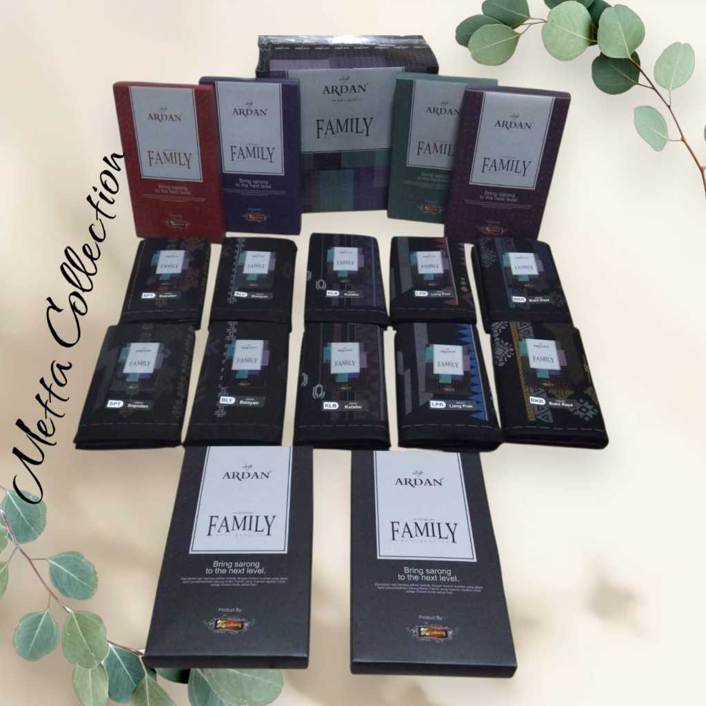 Sarung Ardan Family By Ketjubung Premium