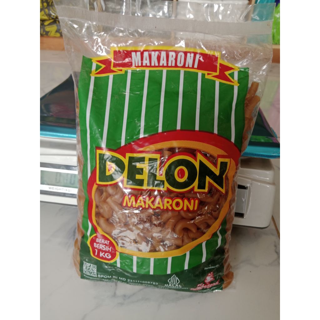 

MAKARONI DELON HIJAU 1 KG