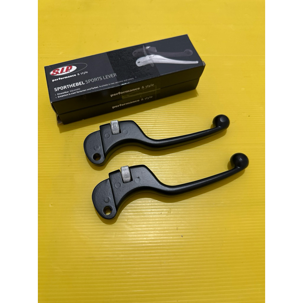 handle stel sport sip scooter original black vespa classic