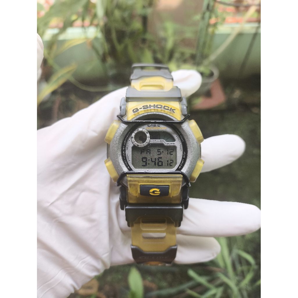 (Harga Net) Jam Tangan Casio G-Shock DW-003 G-Lide BNB Jelly Transparan Dapat Bulbar All Original Fu