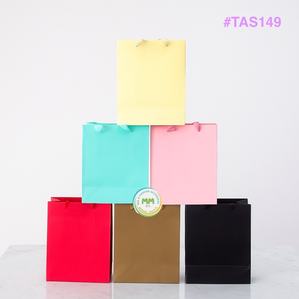 

MM34 Paperbag Polos Pastel Kantong Souvenir Gemes