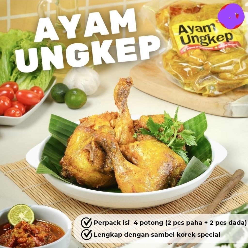 

Ayam Ungkep + Sambal