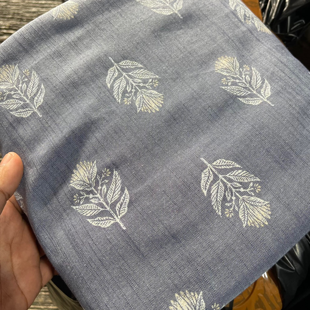 Kain Denim - Kain Jimbray - Kain Denim Motif - Kain Jimbray Denim (per setengah meter)