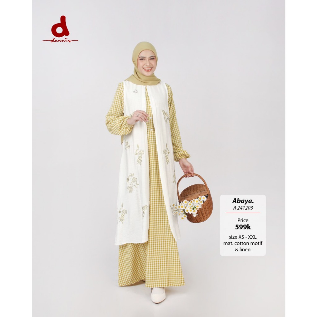 Abaya Dannis/Gamis Dannis/Abaya Dewasa/Gamis Dewasa/Abaya Muslim/Gamis Muslim