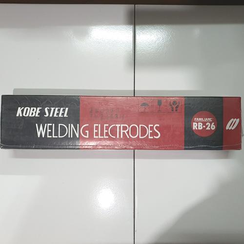 Kawat Las Listrik KOBE STEEL RB-260 3,2mm 3.2 mm Isi 5 Kg / Elektroda