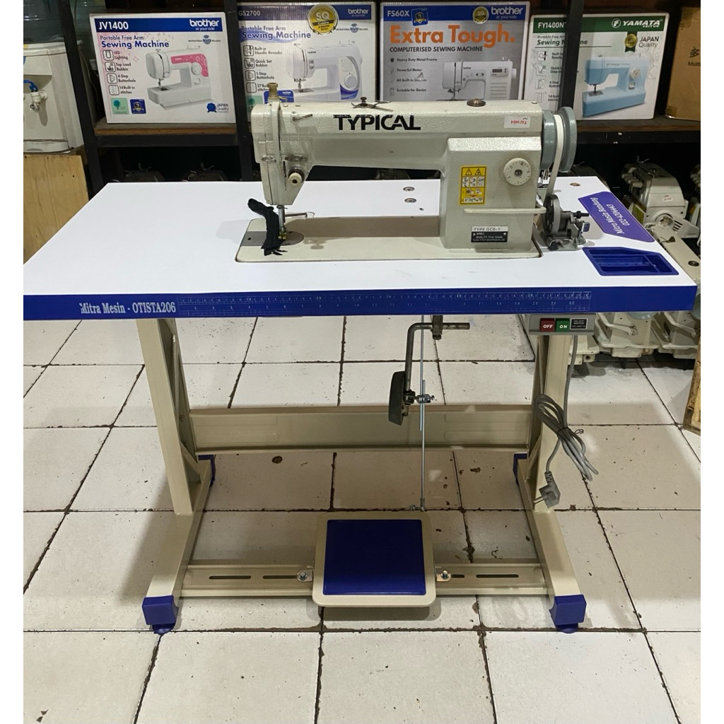 Mesin Jahit Bekas TYPICAL, komplit set