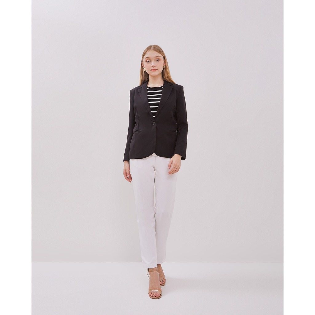 BESTPROMO VALINO LADIES Valino Ladies Blazer Wanita Hitam - D-XXXI07-B1