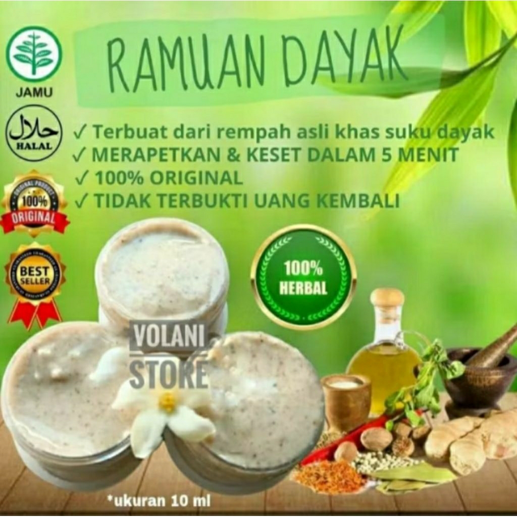 Ramuan Cream Dayak Perapat Miss V
