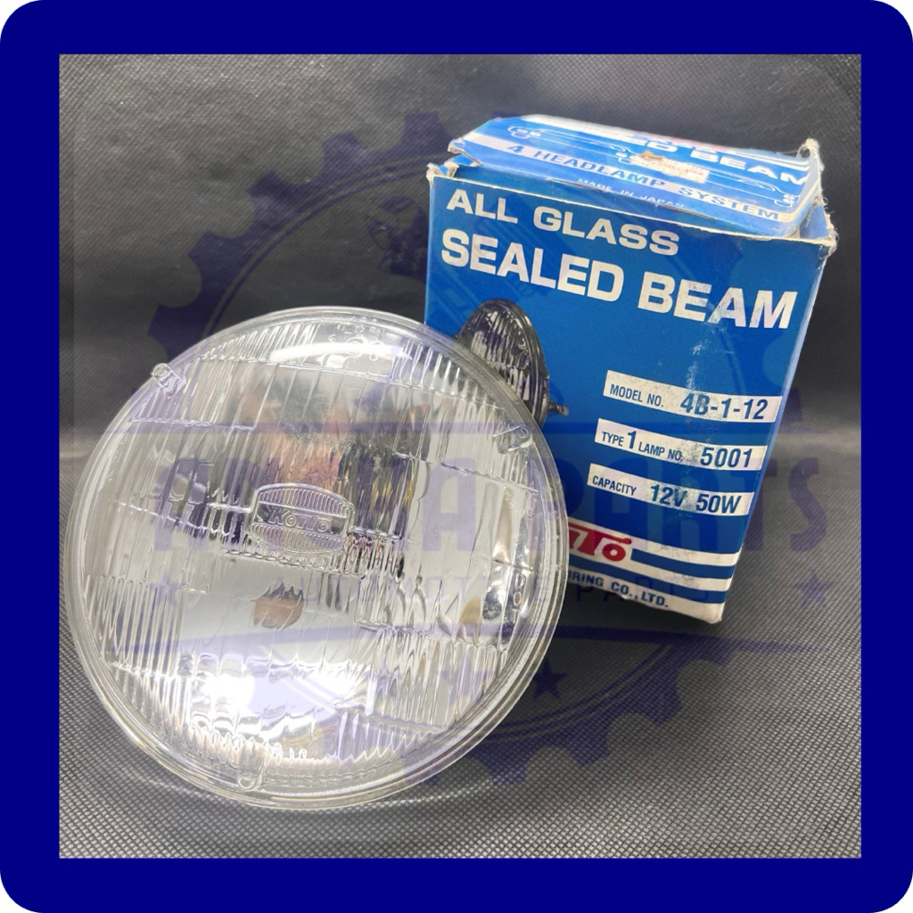 sealed beam KOITO JP ASLI 12V 50W bulat 5,5”
