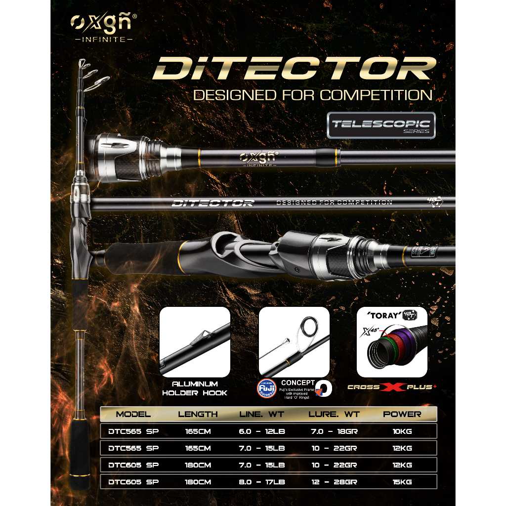JORAN PANCING OXGN INFINITE DITECTOR TELESCOPIC | Telescopic Series | Joran Pancing Telescopic 165cm