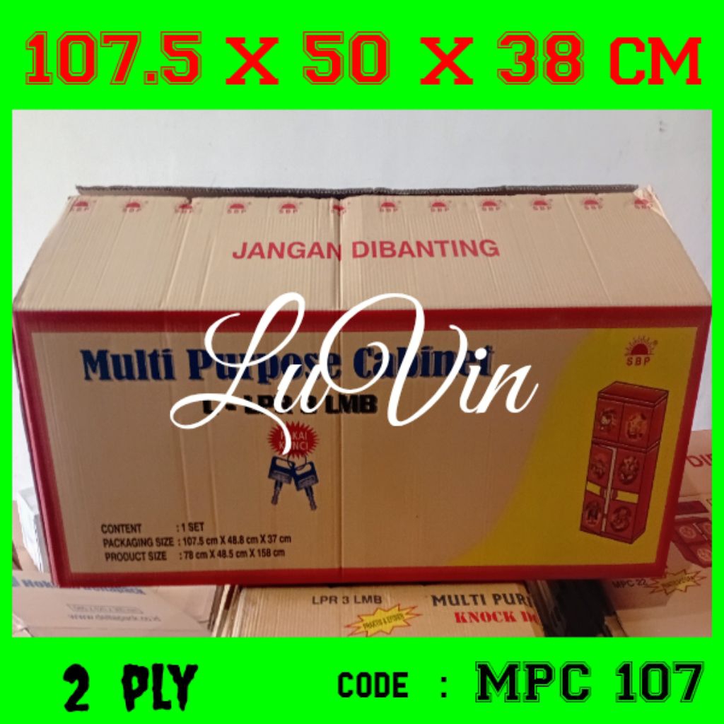 

Kardus Box MPC.107 uk.107.5x50x38 cm u packing jumbo dan pindahan rumah