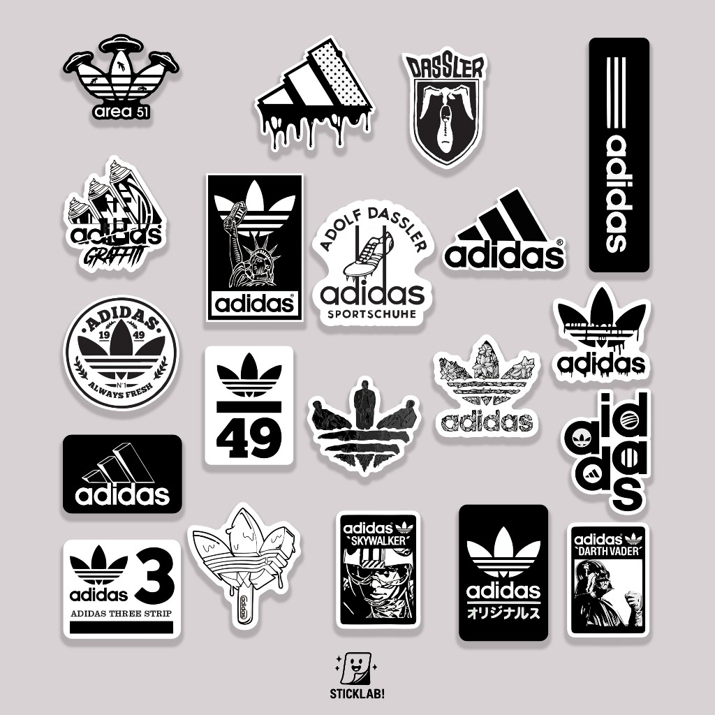 

Sticker Pack SPECIAL VOL 02 Aesthetic Vynil Potongan KissCut Tumblr Helm Laptop BLACK & WHITE