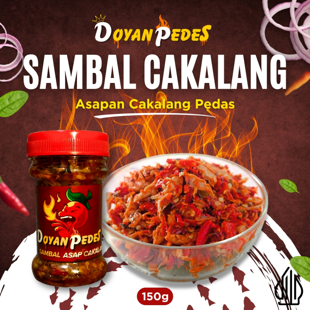 

SAMBAL CAKALANG Doyan Pedes / Sambal Instan / Sambal Pedas / Asap Cakalang