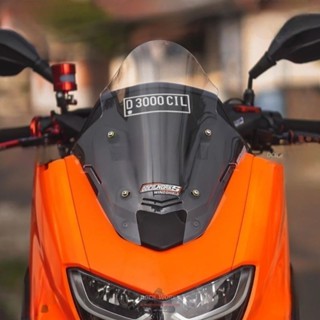 Visor NMAX TDR V5 – Windshield NMAX 2020–2024 & 2015–2019 – Akrilik Tebal PNP