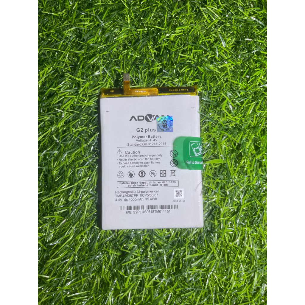 BATRE BATERAI BATU ADVAN G2 PLUS ORIGINAL COPOTAN