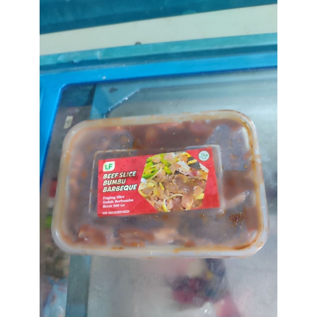 

Daging Slice Beef Bumbu Teriyaki / Barbeque 500gr