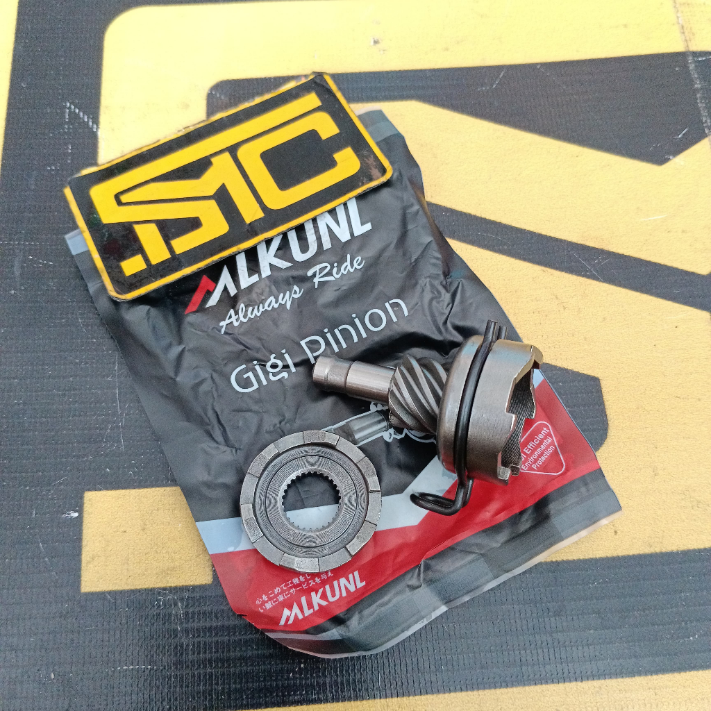 Gigi Pinion Stater / Gear Slah / Selah Engkol Set Honda Beat Fi / Scoopy Fi / Spacy Fi Mikuni