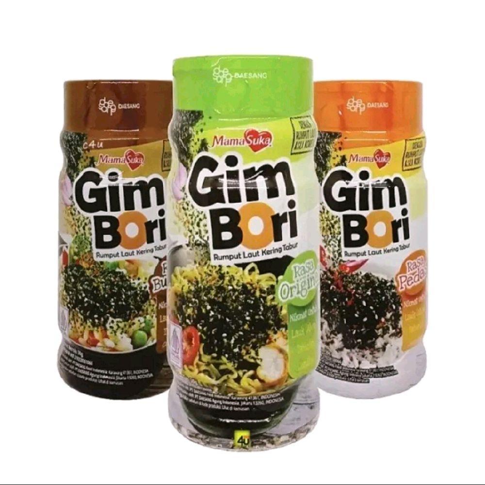 

Mamasuka Gim Bori Rumput laut kering halal 30gr