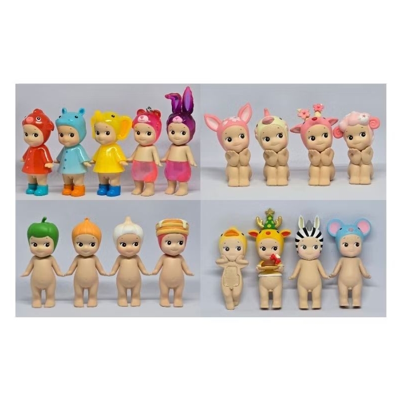 [READY SIAP KIRIM] SONNY ANGEL RAINY DAY GOLDFISH HIPPO ELEPHANT CANDY STORE GRAPE RABBIT PEACH BEAR