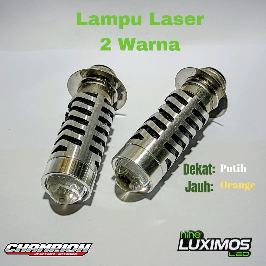 BOLA LAMPU MOTOR MATIC HONDA YAMAHA LED LS2 WARNA LUMINOS BEAT VARIO MIO