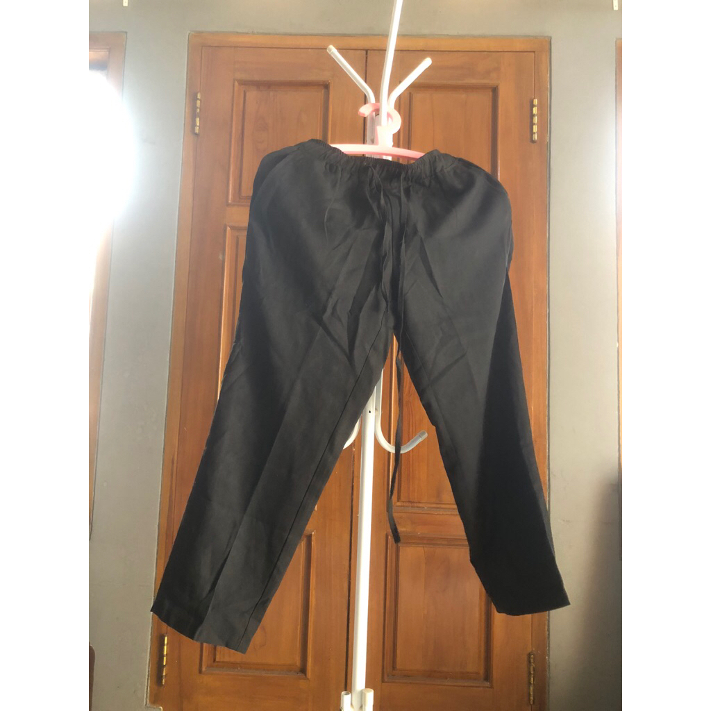 BW 008 Celana Hitam Wanita LP 80 PJG 85