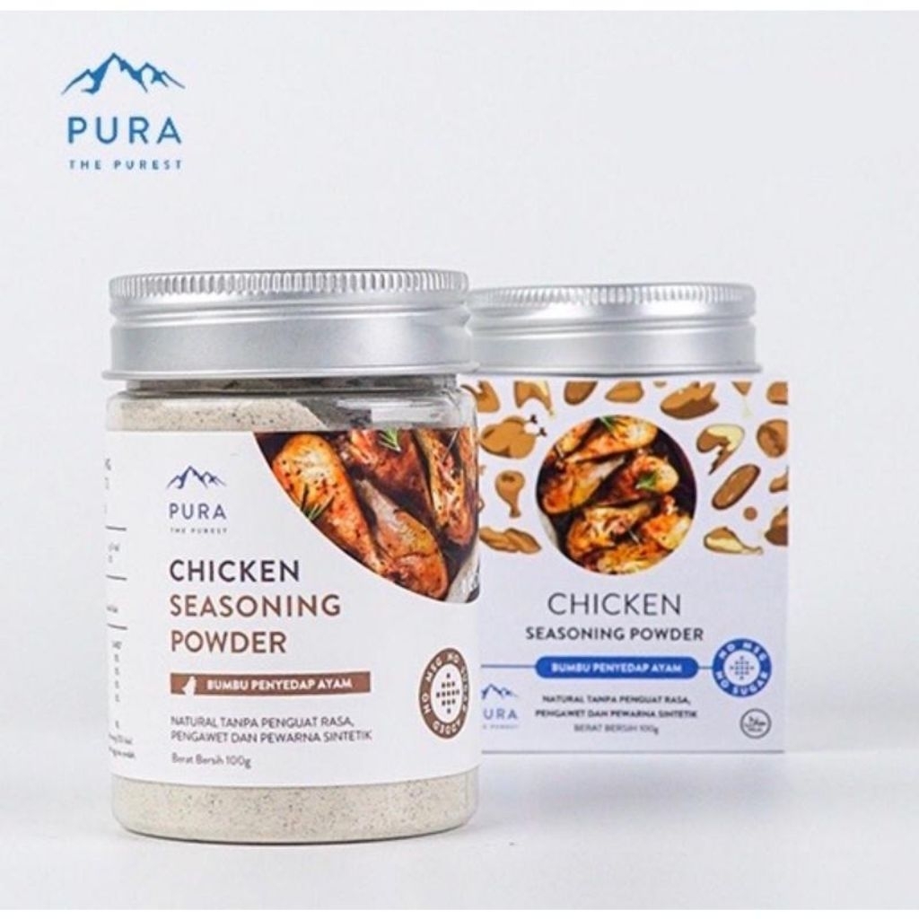 

Pura Chicken Seasoning Powder/Pura Kaldu Ayam 100gr/kaldu ayam