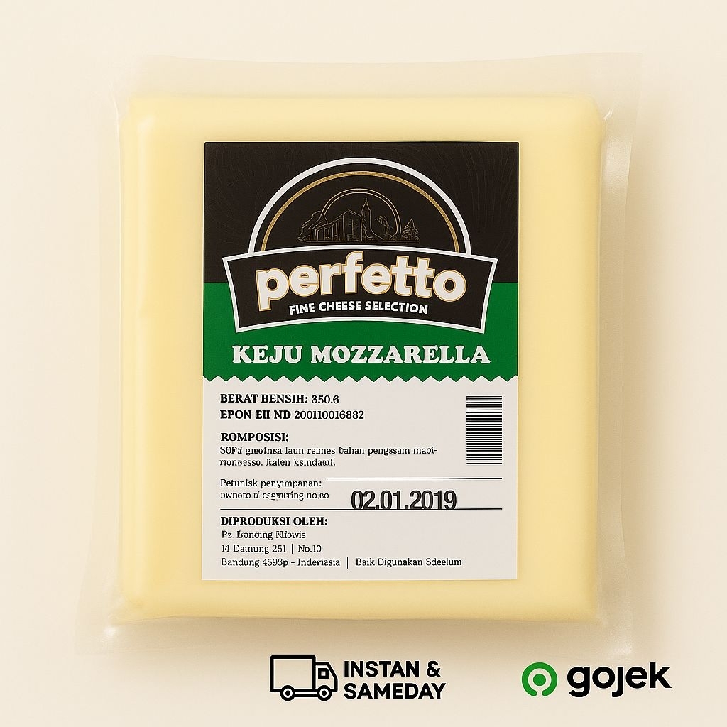 

Keju Mozzarella Perfetto 250 gram