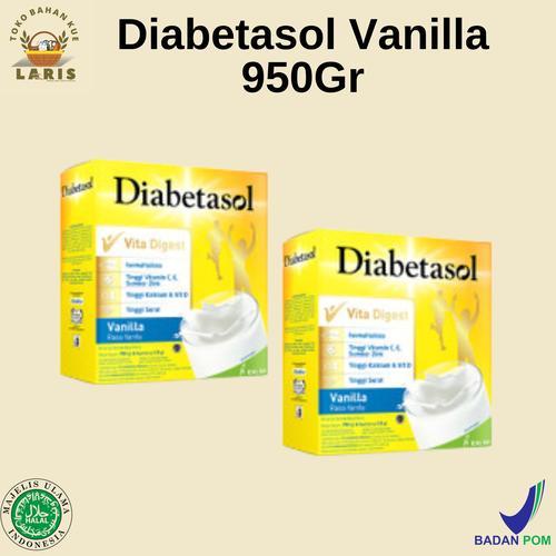

DIABETASOL VANILA 950 GRAM (2X475 G )