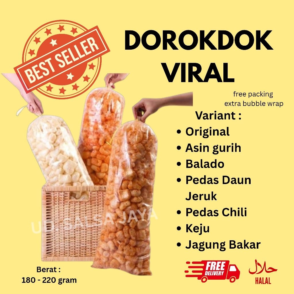 

DOROKDOK KULIT SAPI | DOROKDOK VIRAL | KERUPUK RAMBAK SAPI