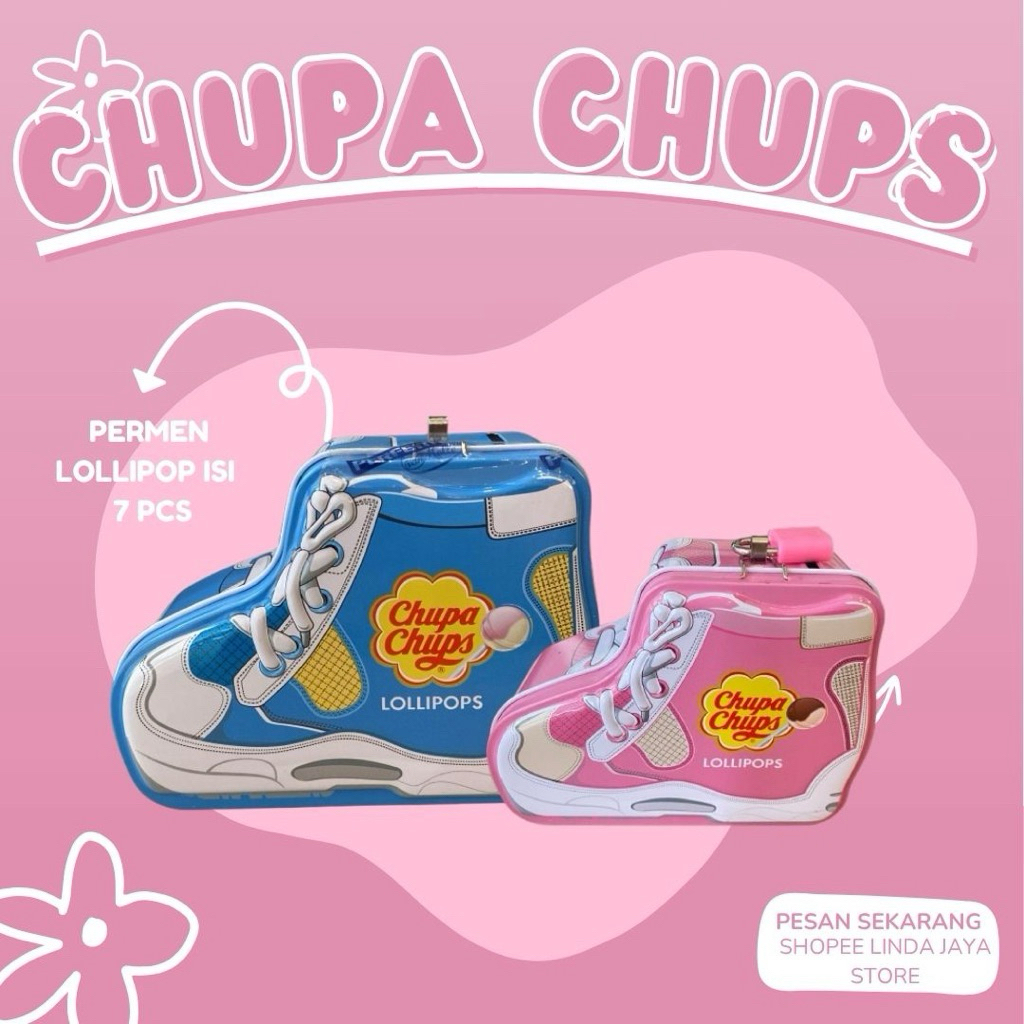 

Chupa Chups Lollipop Snickers Shoes 84gram