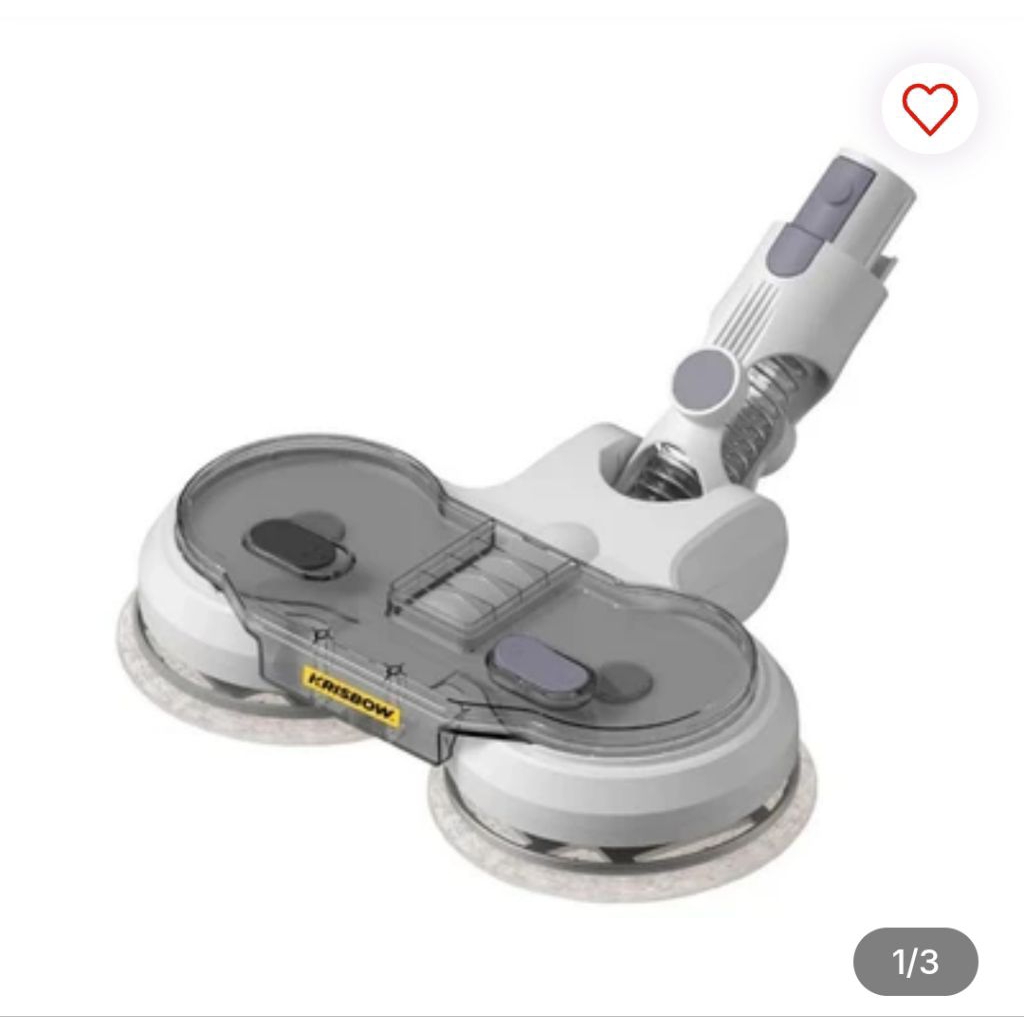 Krisbow Part Electric Head Mop Vacuum Cleaner Stick Pro