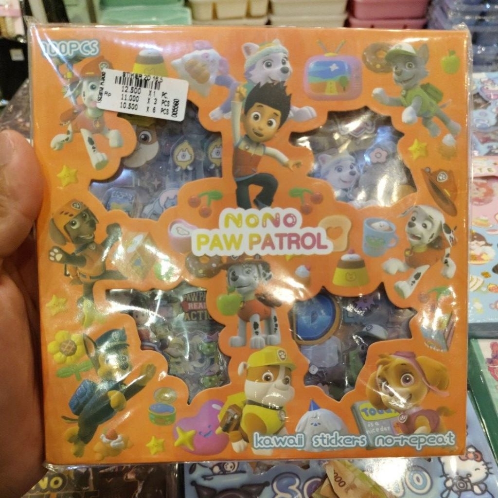 

stiker 2d nono paw patrol